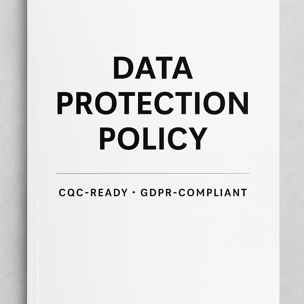 Data Protection Policy Template | GDPR & CQC-Compliant - Impact Guru
