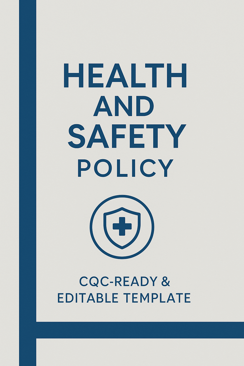 Health and Safety Policy | CQC-Ready & Editable Template - Impact Guru
