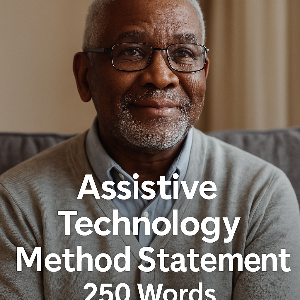 Assistive Technology (250 Words) | Domiciliary Care | Method Statement | Tender Ready