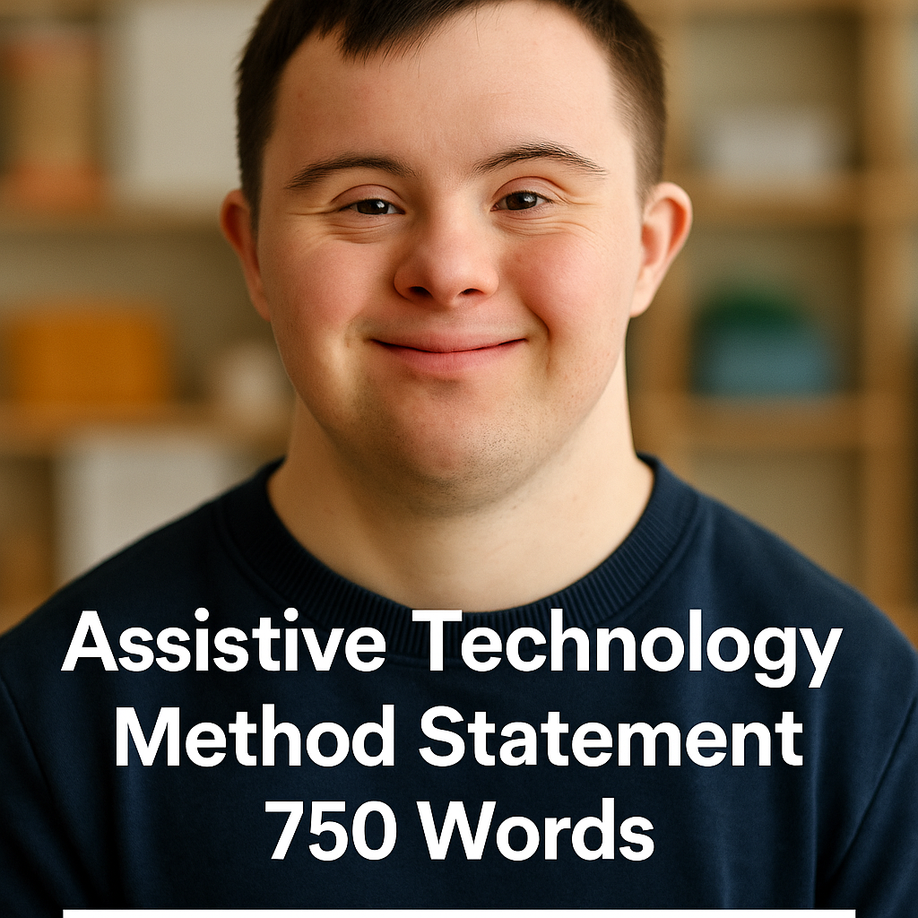 Assistive Technology (750 Words) | Learning Disability | Method Statement | Tender Ready
