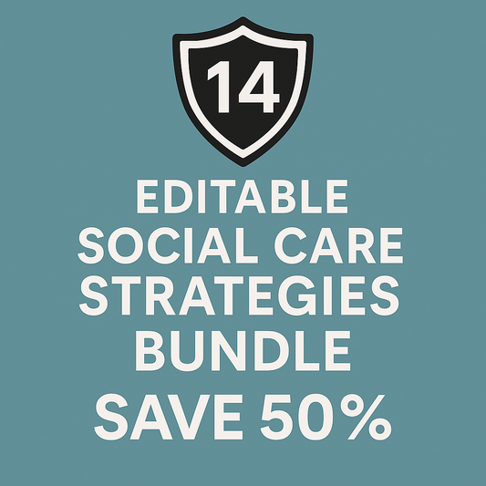 Full Strategy Template Bundle (14 Strategies) | CQC-Ready & Instantly Downloadable - Impact Guru