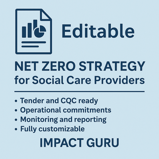 Net Zero Strategy | CQC-Ready & Tender-Focused - Impact Guru
