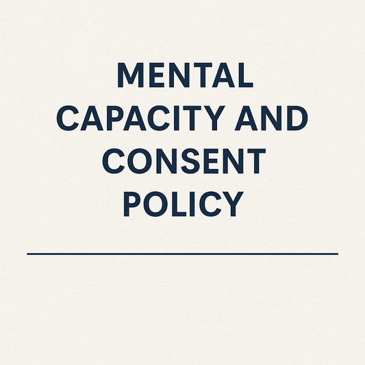 Mental Capacity & Consent Policy | CQC-Ready & Editable Template - Impact Guru
