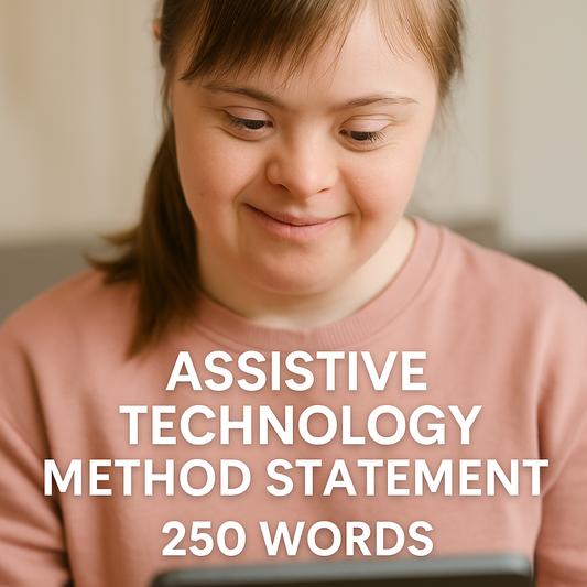 Assistive Technology (250 Words) | Learning Disability | Method Statement | Tender Ready - Impact Guru