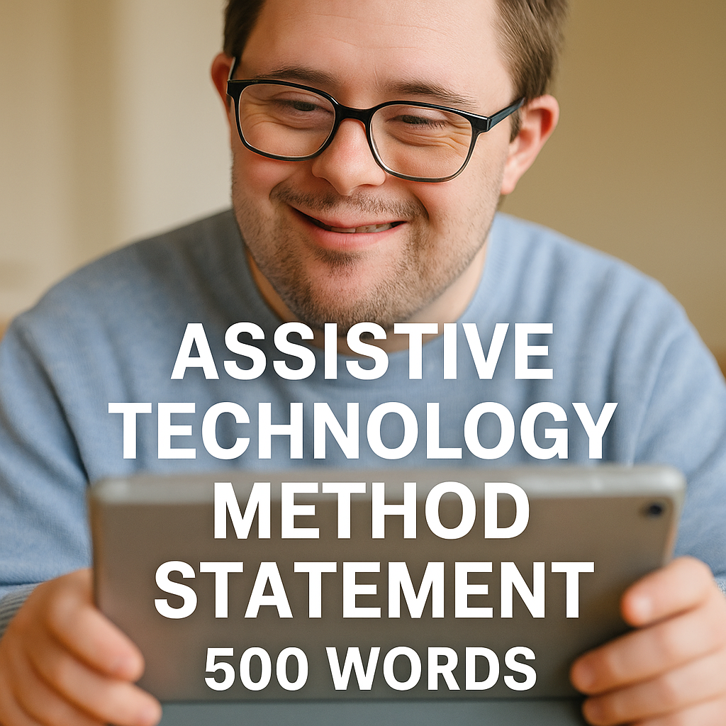 Assistive Technology (500 Words) | Learning Disability | Method Statement | Tender Ready - Impact Guru