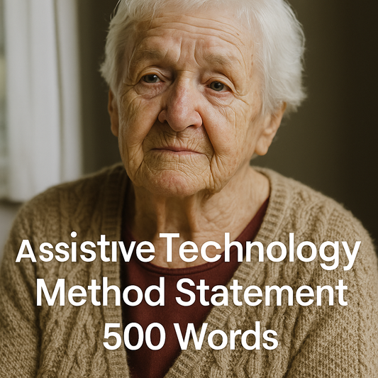 Assistive Technology (500 Words) | Domiciliary Care | Method Statement | Tender Ready - Impact Guru