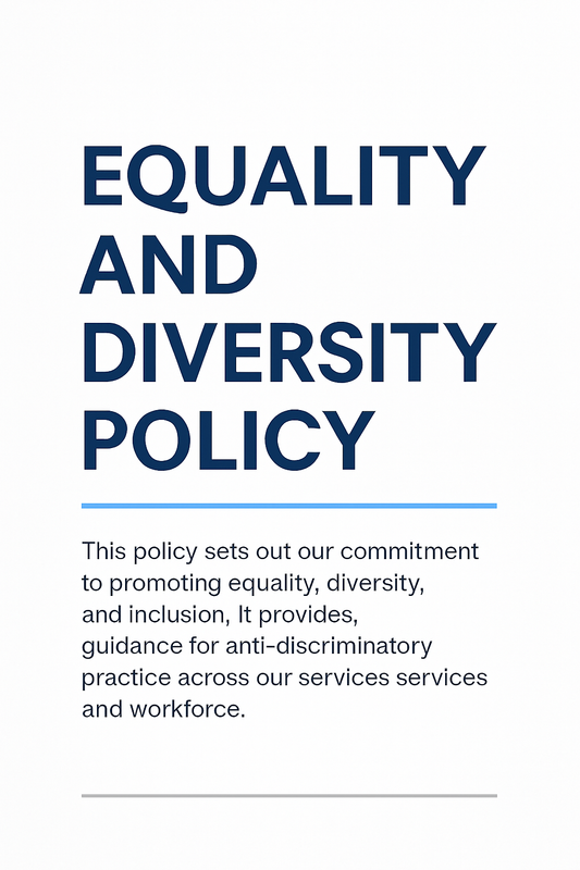Equality & Diversity Policy | CQC-Ready & Editable Template - Impact Guru